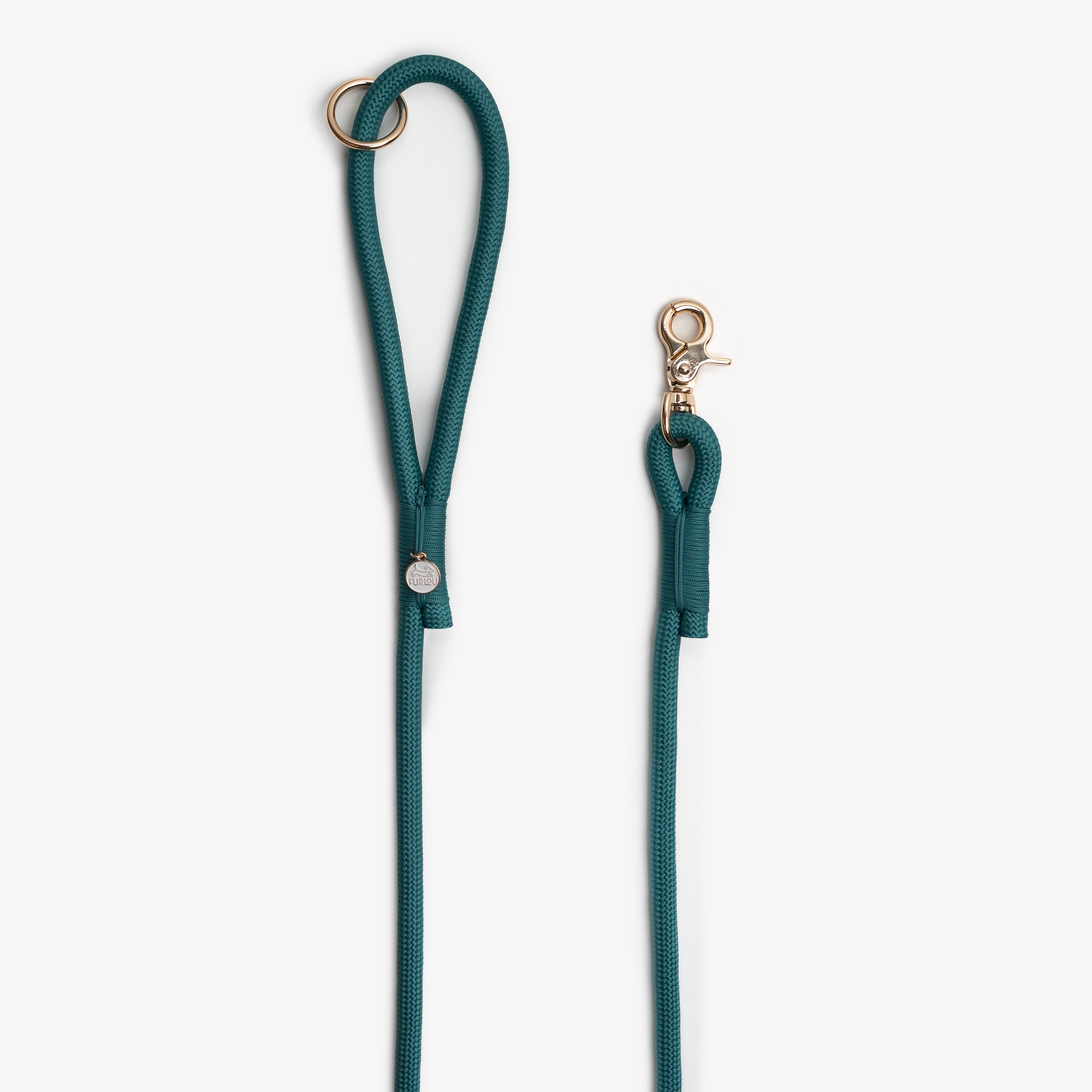 'Blue' - Braided Rope Leash FURLOU | Heirloom Boulevard