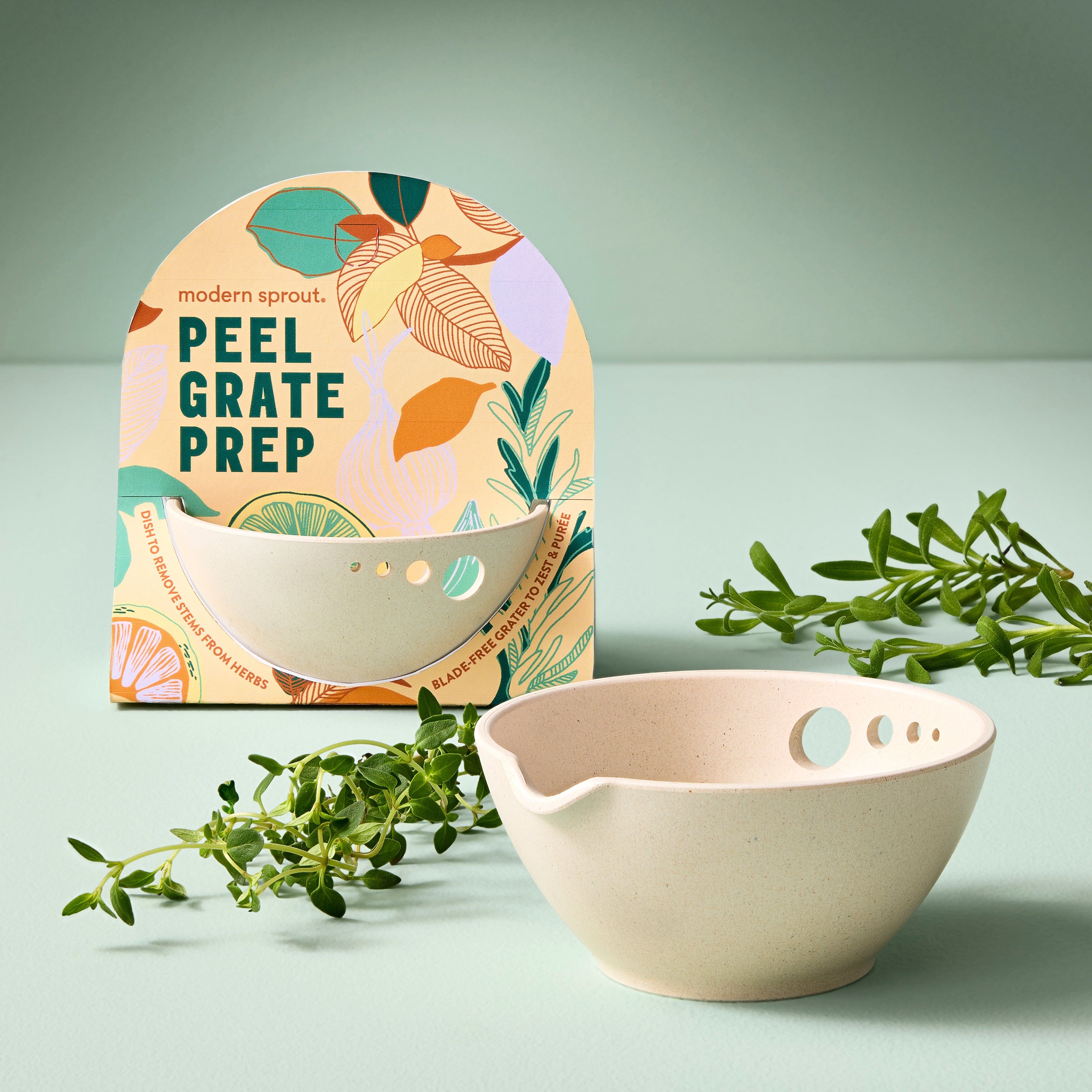 Modern Sprout Peel, Grate & Prep Dish