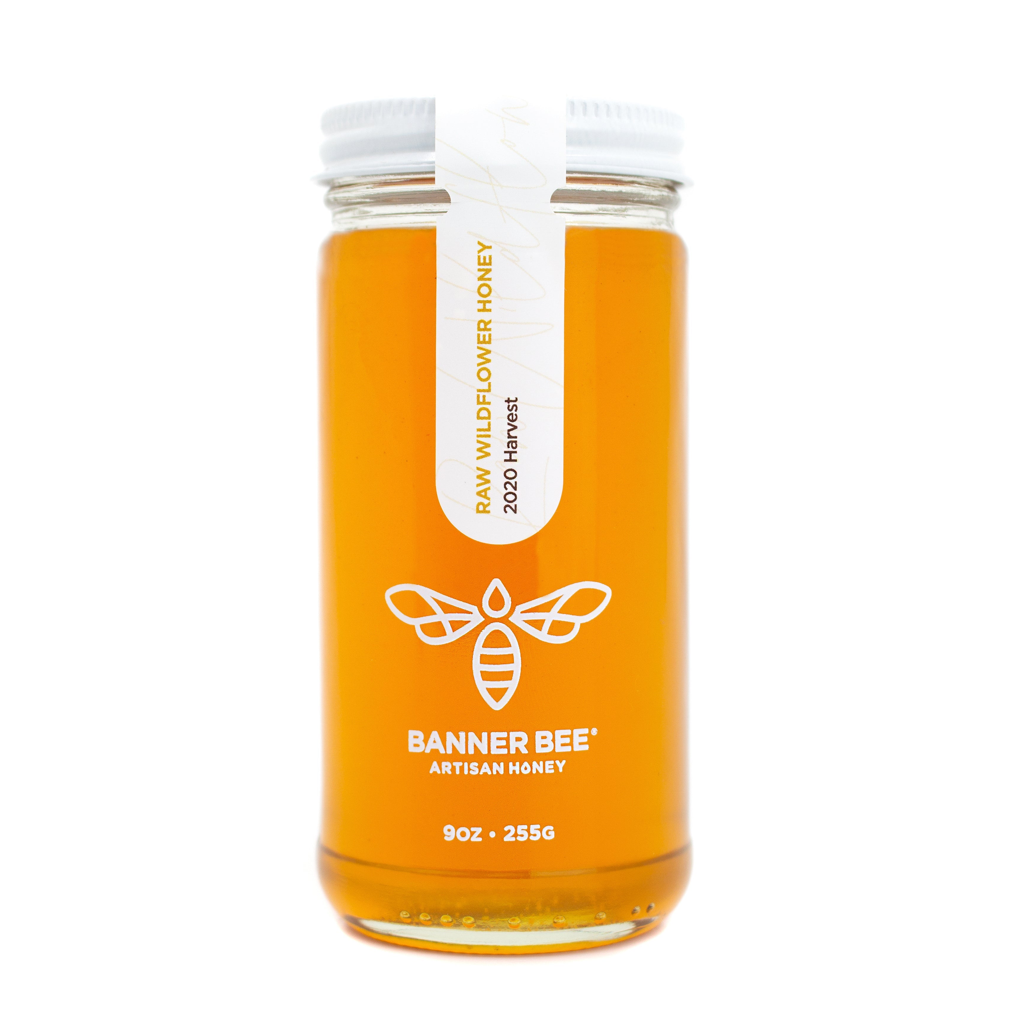 BannerBee Company Liquid Raw Wildflower Honey