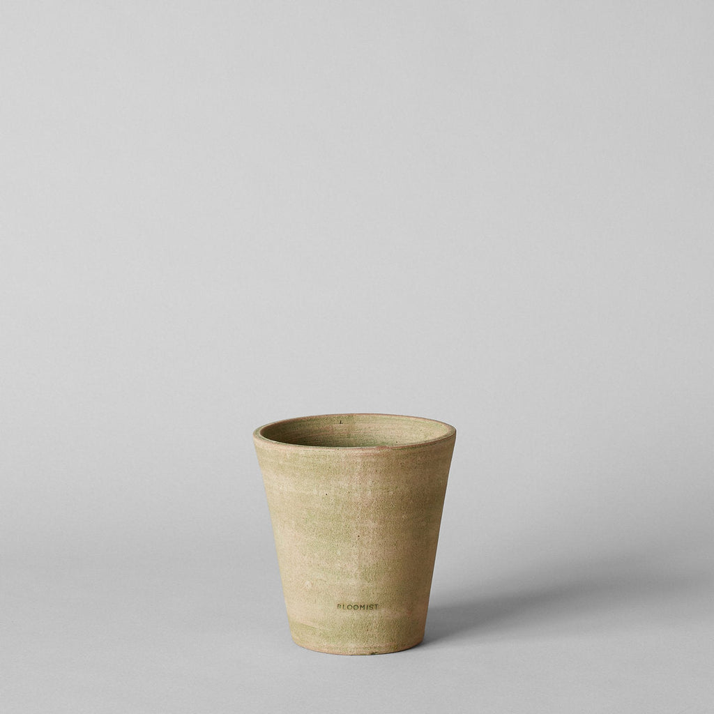 Bloomist Greenwash Terracotta Studio Planter Medium No Tray | Heirloom Boulevard