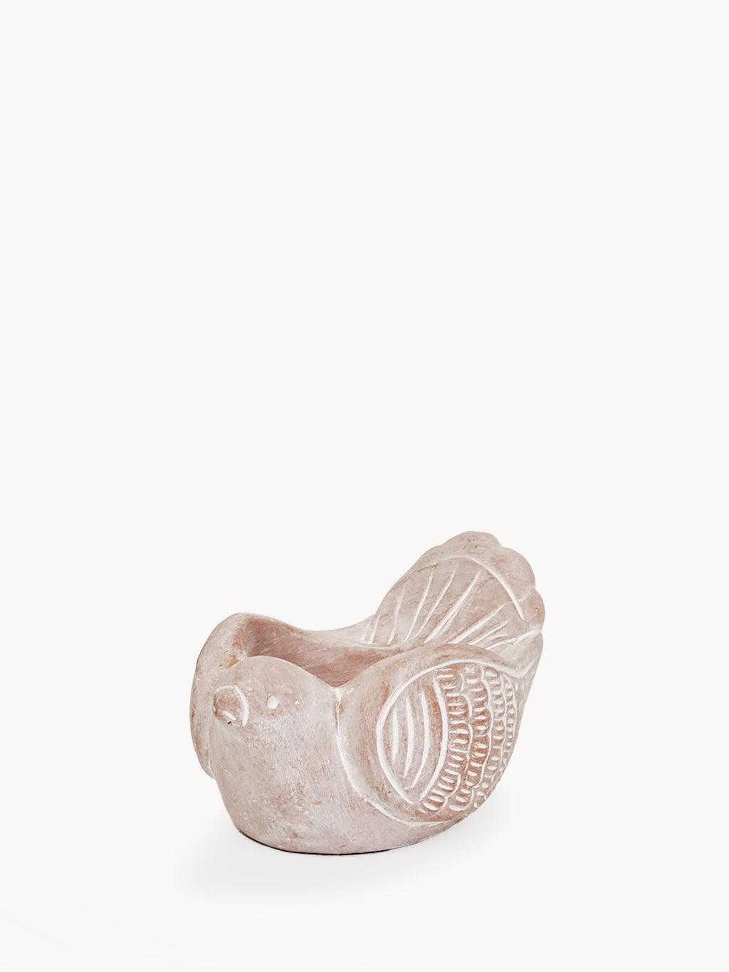 Terracotta Tea Light Candle Holder - Bird KORISSA | Heirloom Boulevard
