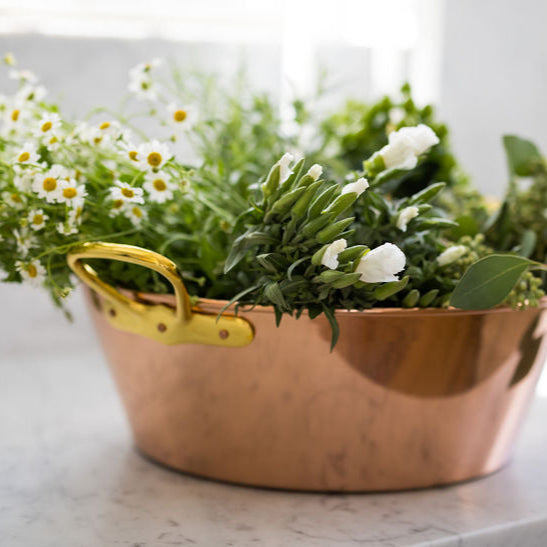 Galley & Fen Large Copper English Tub | Heirloom Boulevard