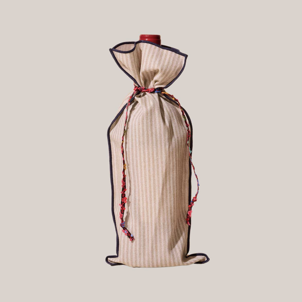 ATELIER SAUCIER Sandbar Stripe Bottle Bag | Heirloom Boulevard