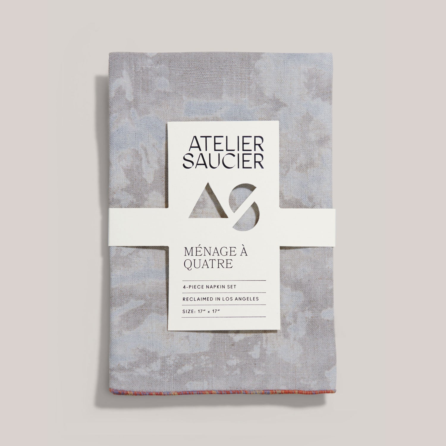 ATELIER SAUCIER Sunrise Linen Napkins | Set of 4 | Heirloom Boulevard