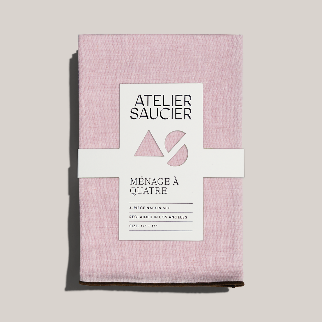 ATELIER SAUCIER Neapolitan Napkins | Set of 4 | Heirloom Boulevard