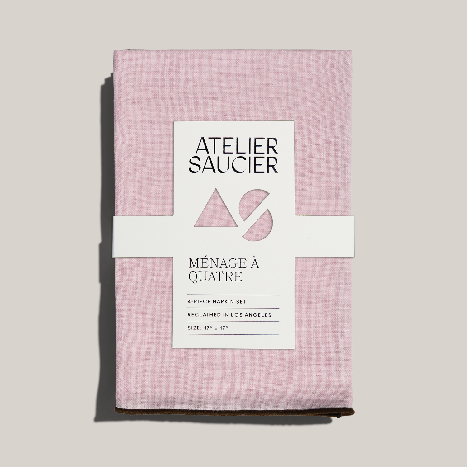 ATELIER SAUCIER Neapolitan Napkins | Set of 4 | Heirloom Boulevard