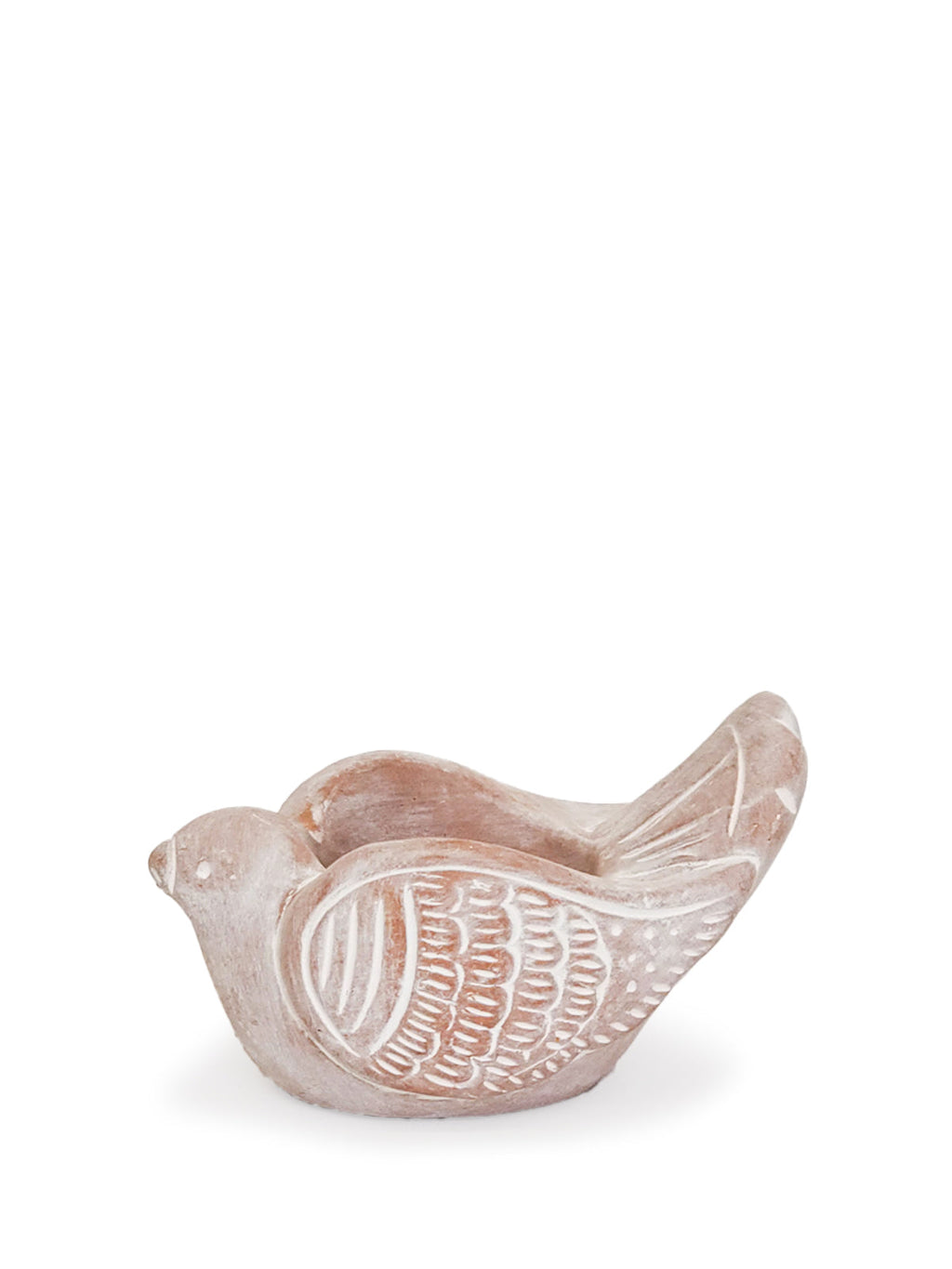Terracotta Tea Light Candle Holder - Bird KORISSA | Heirloom Boulevard