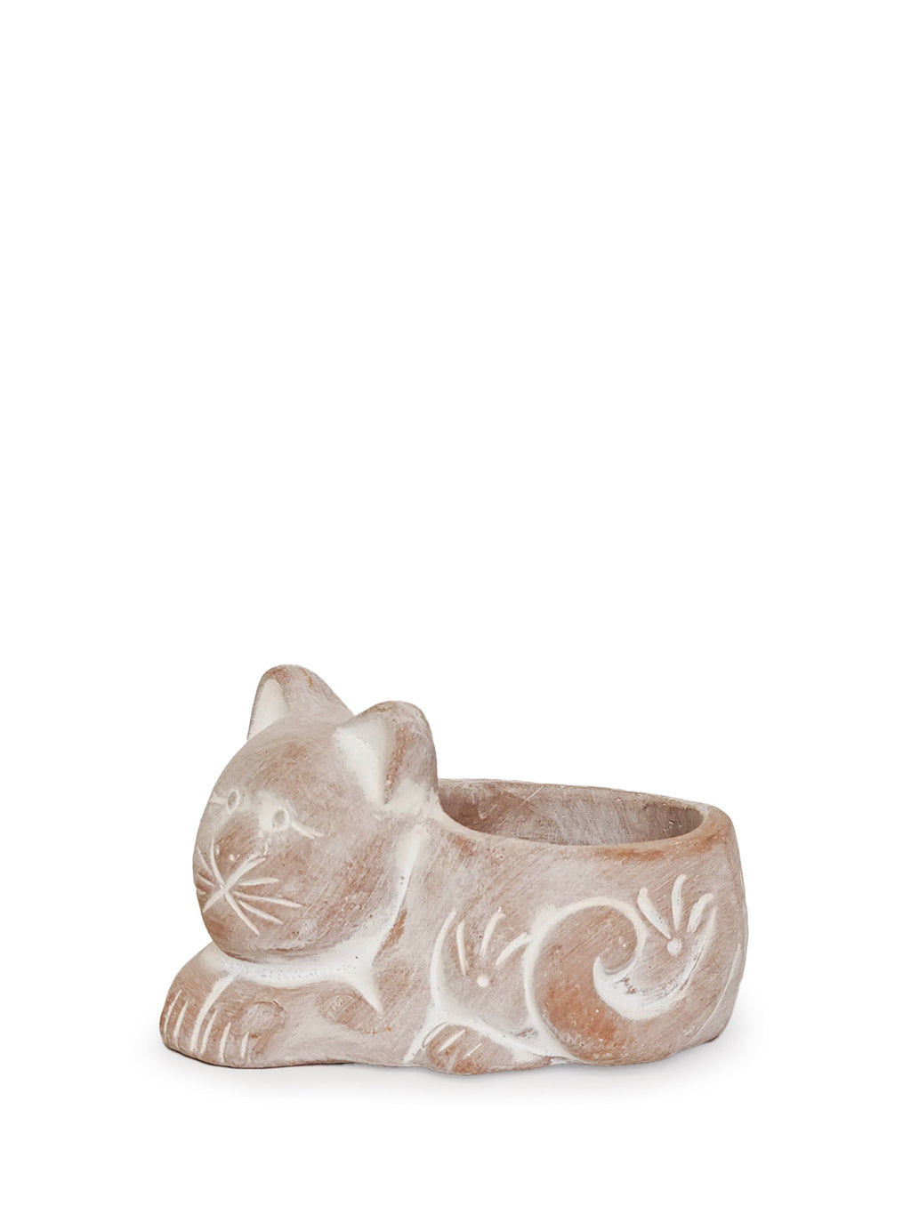 Terracotta Tea Light Candle Holder - Cat KORISSA | Heirloom Boulevard