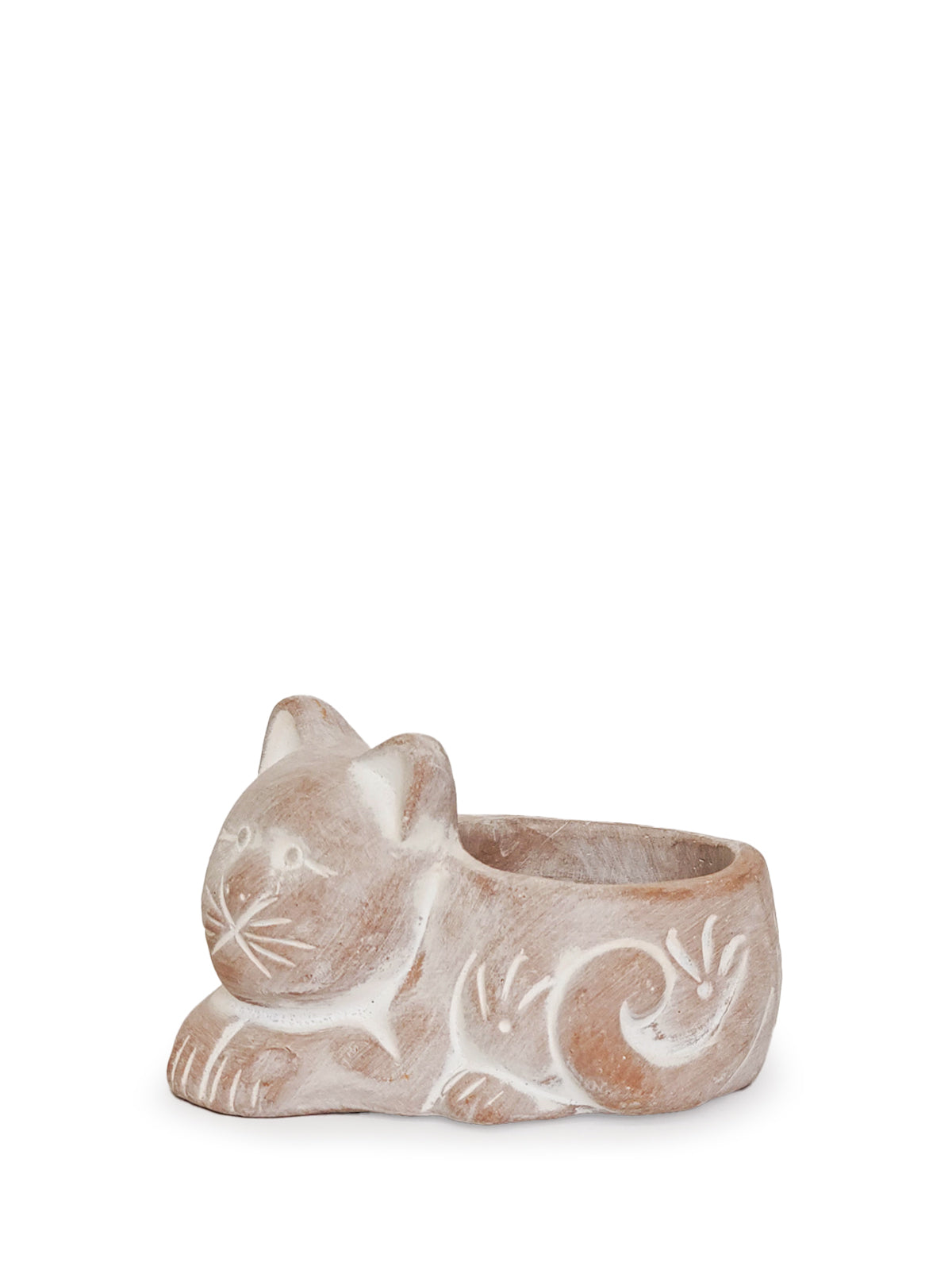 Terracotta Tea Light Candle Holder - Cat KORISSA | Heirloom Boulevard