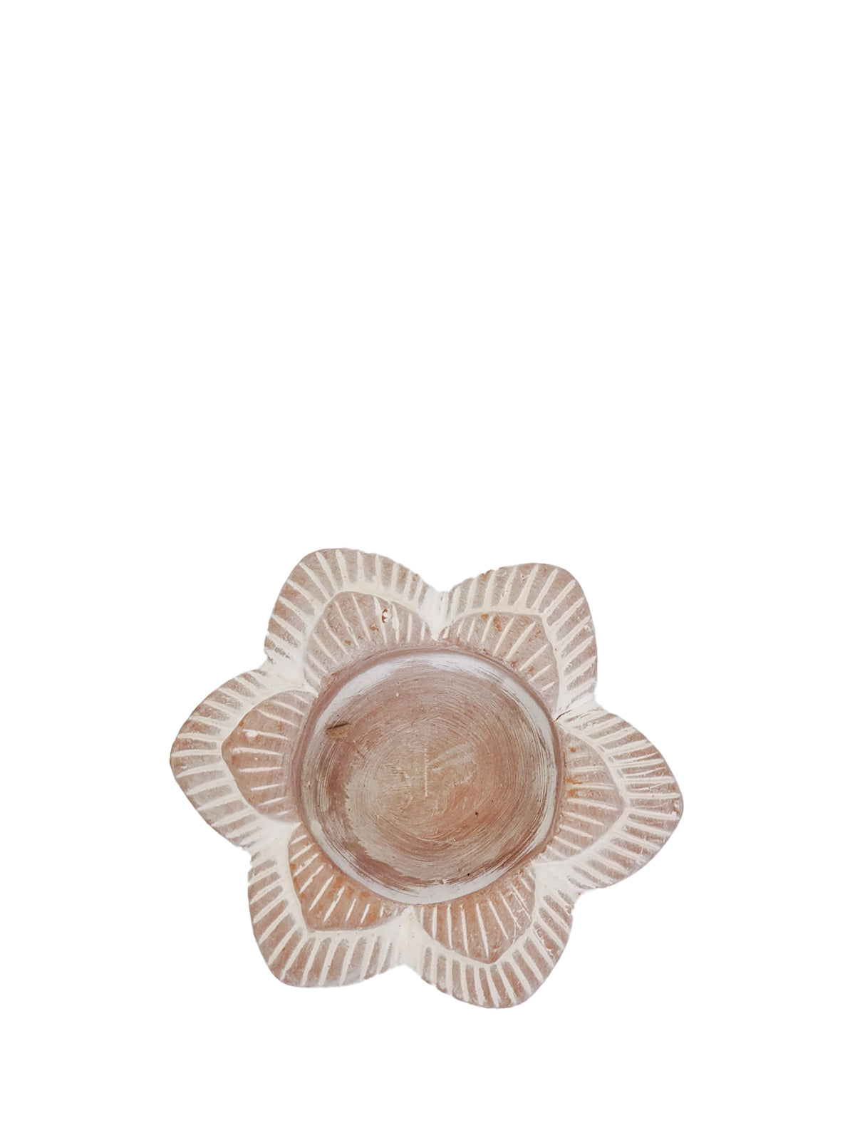 Terracotta Tea Light Candle Holder - Flower KORISSA | Heirloom Boulevard