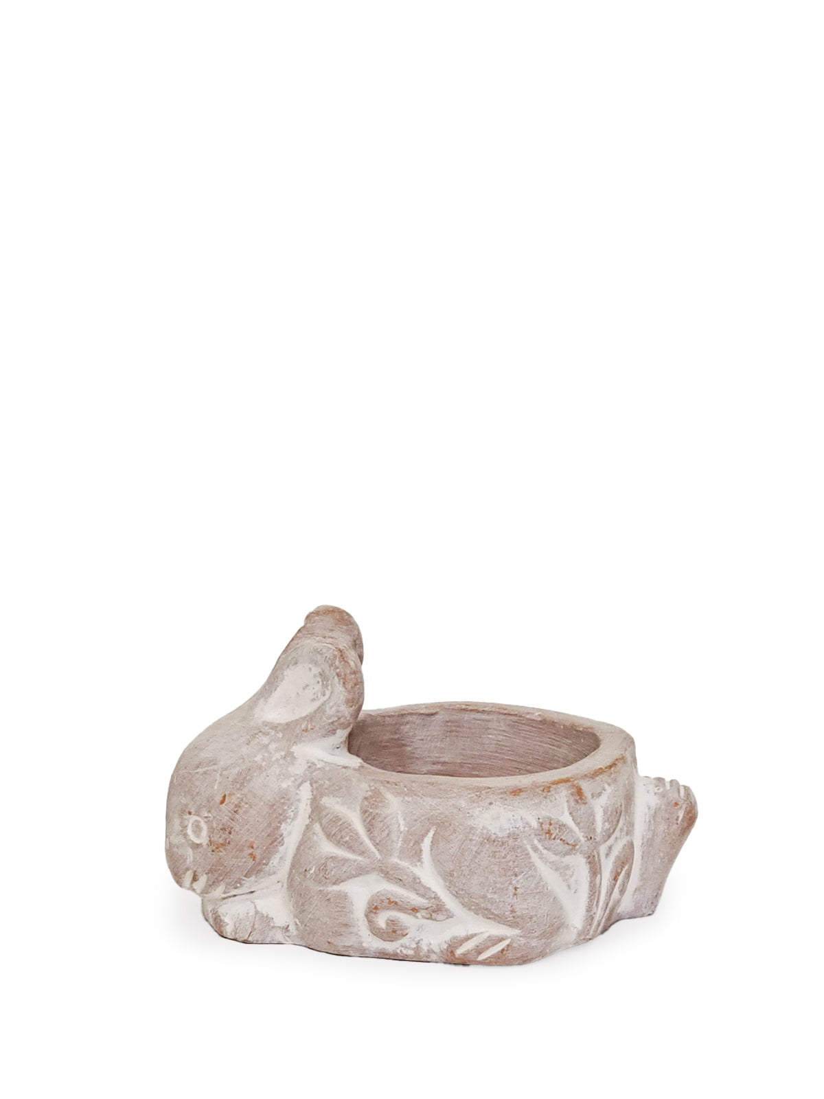 Terracotta Tea Light Candle Holder - Rabbit KORISSA | Heirloom Boulevard