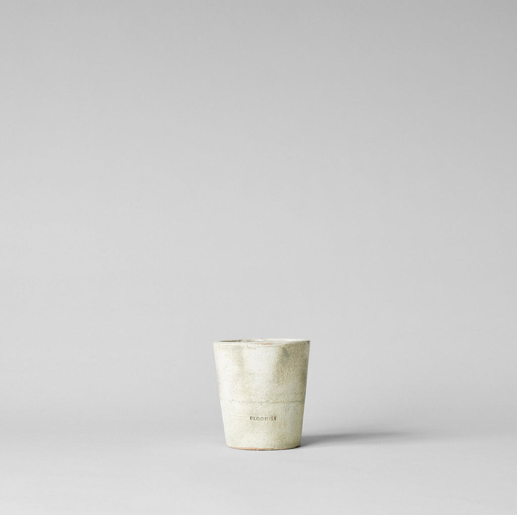 Bloomist Basic Planter, White Patina Small No Tray | Heirloom Boulevard
