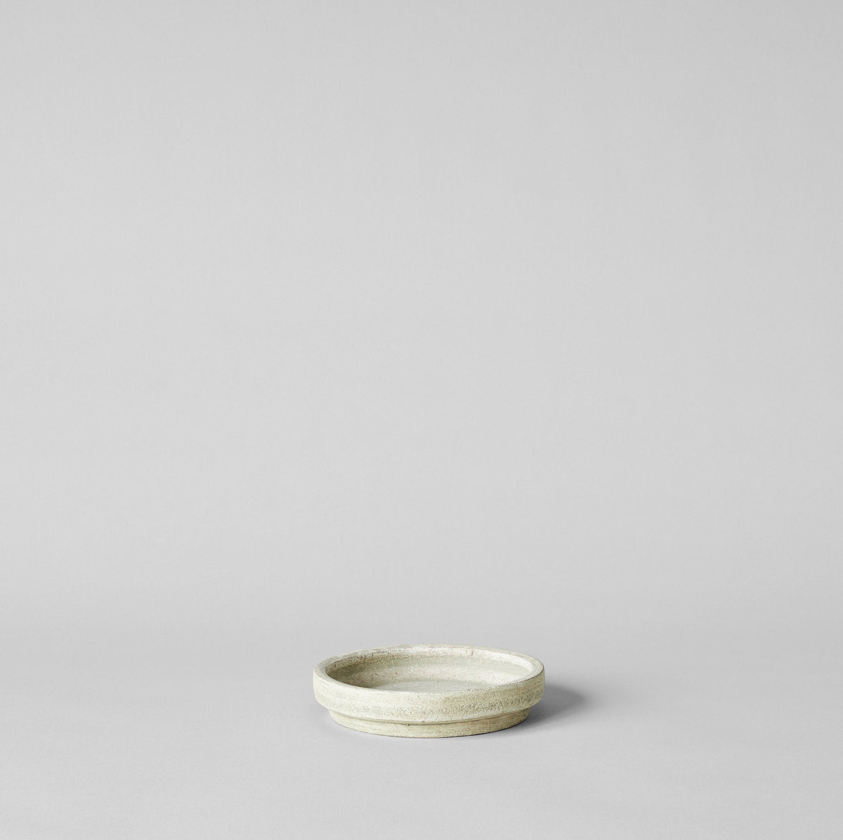 Bloomist Tray for Basic Planter, White Patina | Heirloom Boulevard