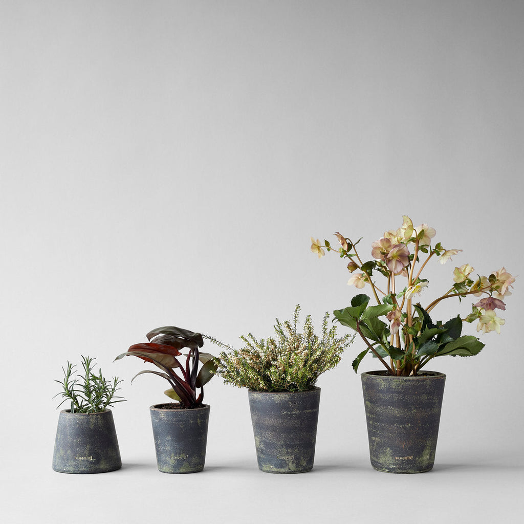 Bloomist Basic Planter, Grey Patina | Heirloom Boulevard