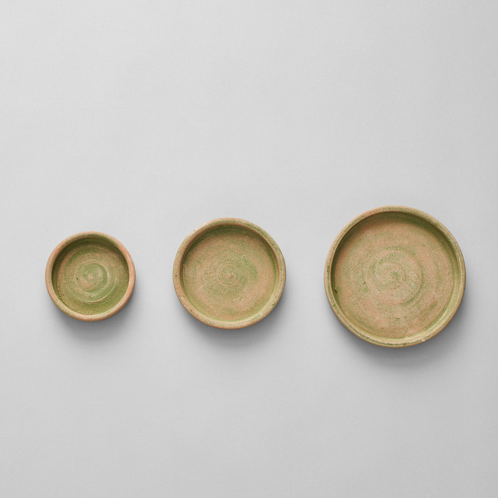 Bloomist Studio Planter Tray, Greenwash | Heirloom Boulevard