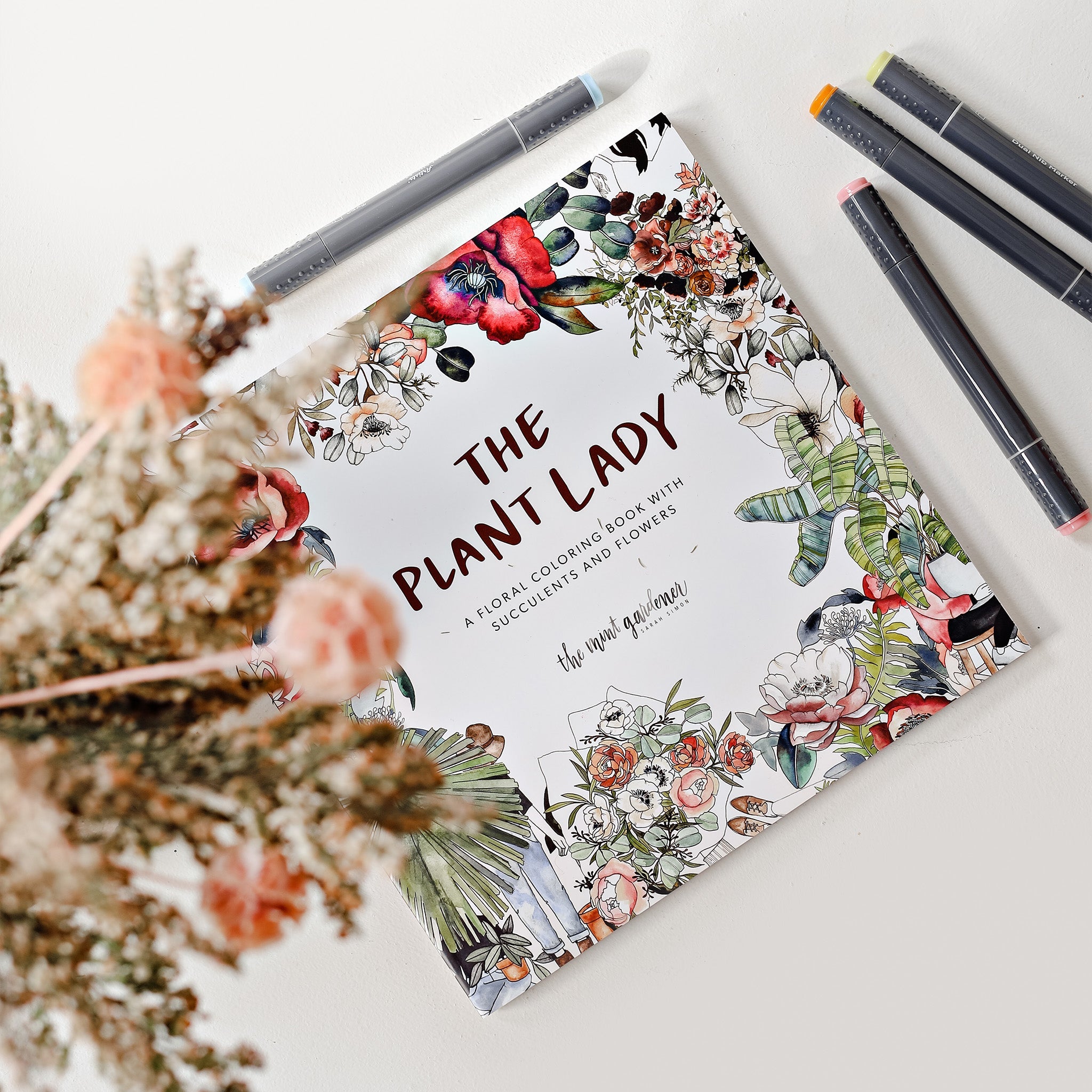 Plant Lady: A Coloring Book | Heirloom Boulevard