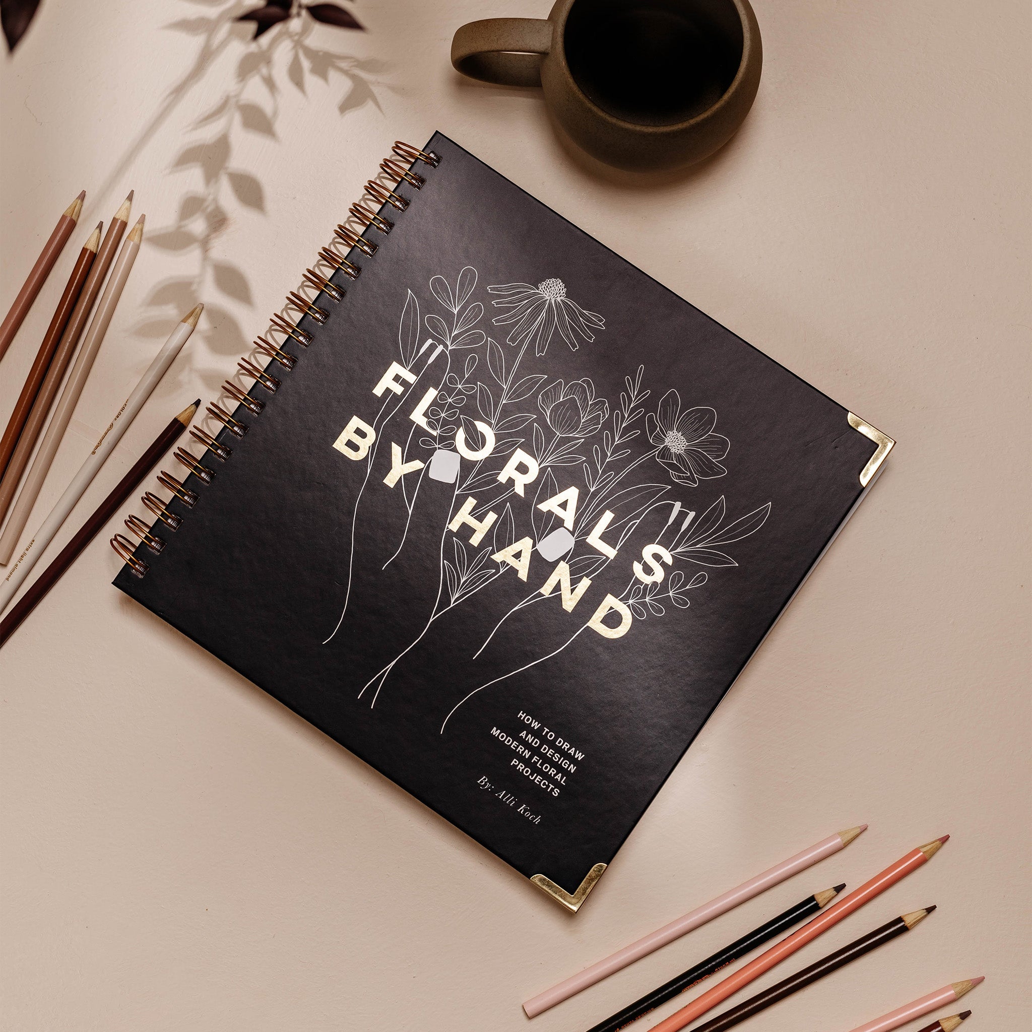 Florals By Hand (Spiral Bound) | Heirloom Boulevard