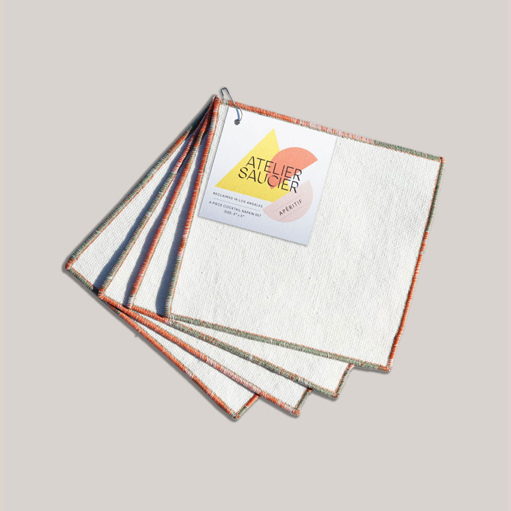 ATELIER SAUCIER The Santa Fe Cocktail Napkins | Set of 4 | Heirloom Boulevard