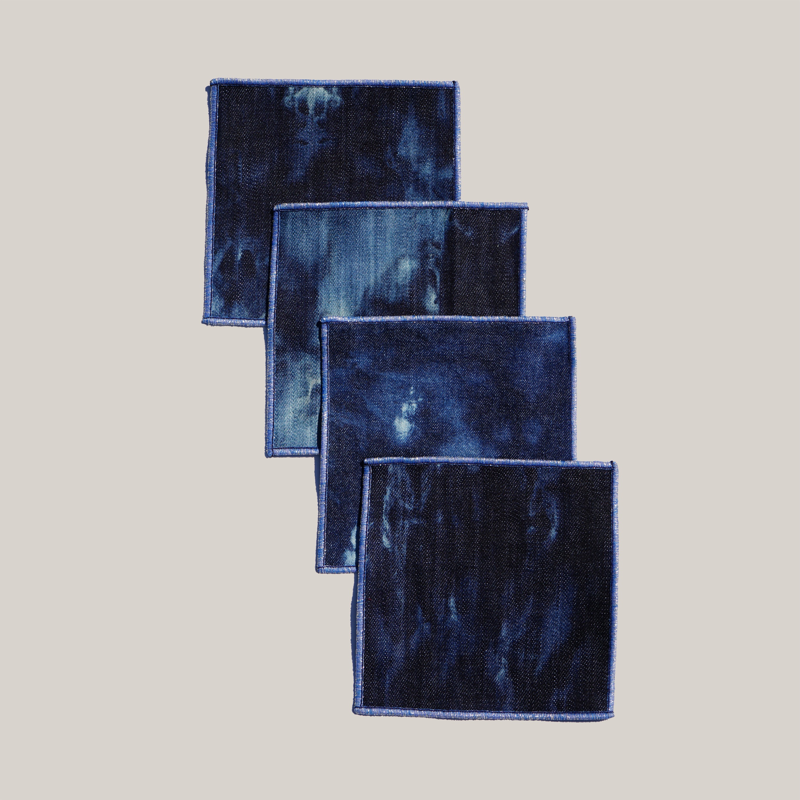 ATELIER SAUCIER Après Ski Cocktail Napkins | Set of 4 | Heirloom Boulevard