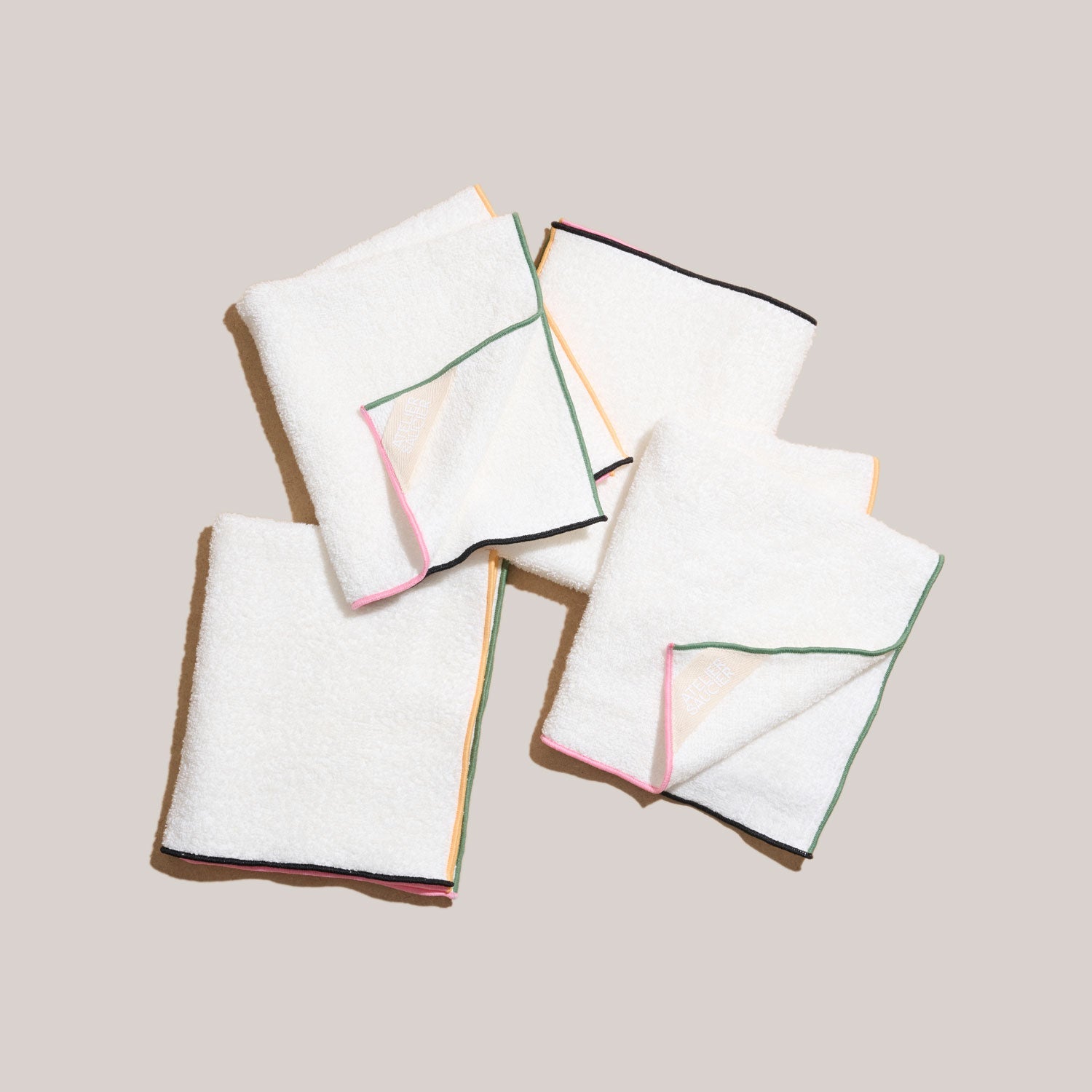 ATELIER SAUCIER Macaw Terrycloth Dish Towels | Set of 4 | Heirloom Boulevard