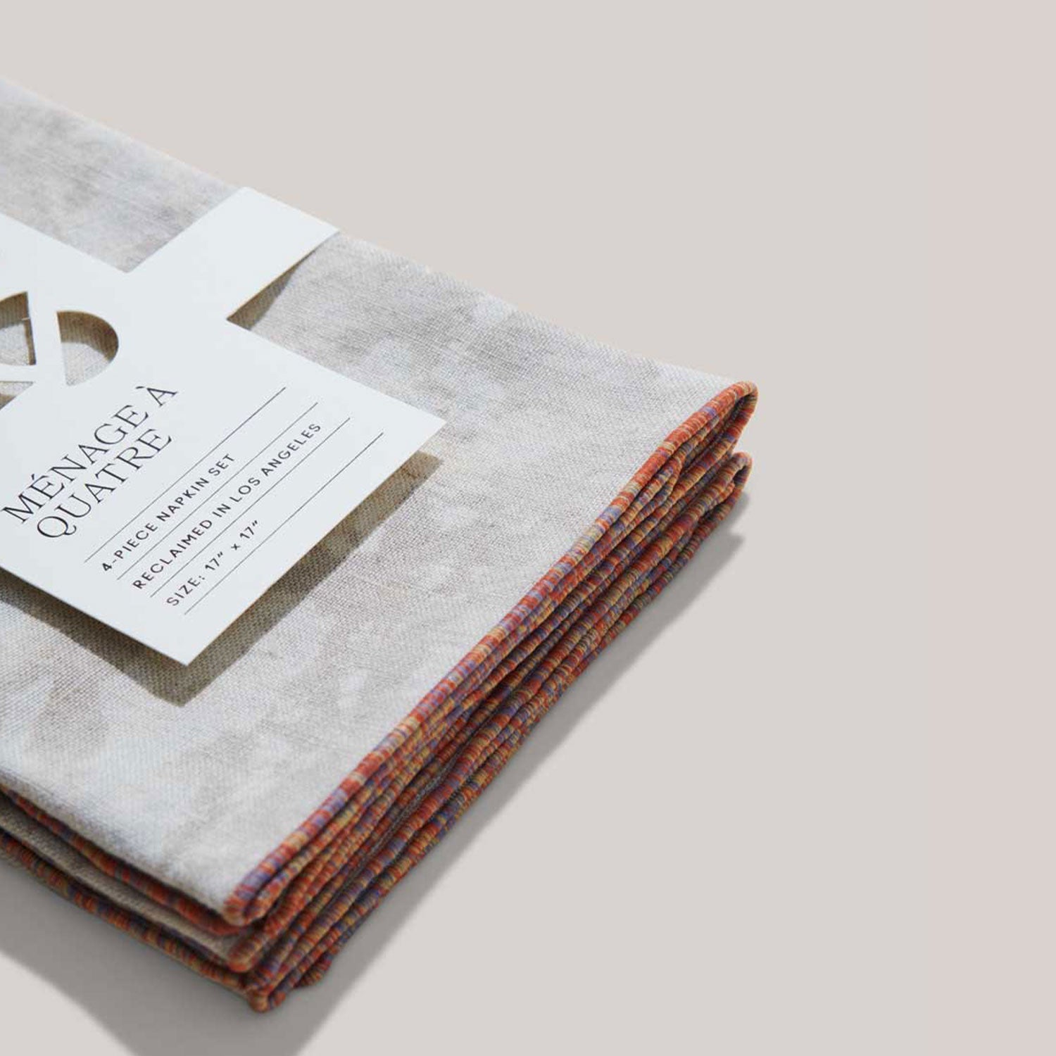 ATELIER SAUCIER Sunrise Linen Napkins | Set of 4 | Heirloom Boulevard