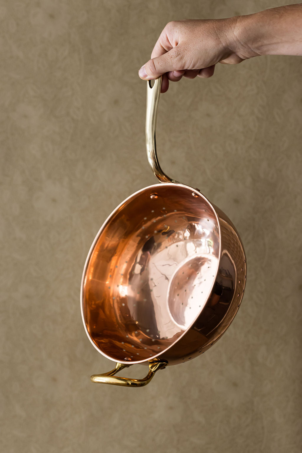 Galley & Fen Copper Colander | Heirloom Boulevard
