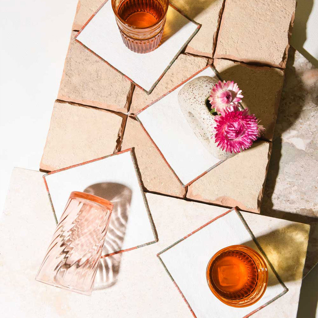 ATELIER SAUCIER The Santa Fe Cocktail Napkins | Set of 4 | Heirloom Boulevard