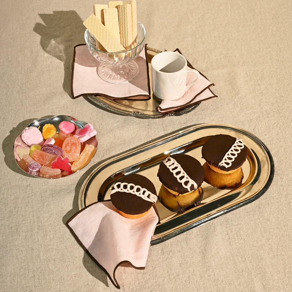 ATELIER SAUCIER Neapolitan Cocktail Napkins | Set of 4 | Heirloom Boulevard