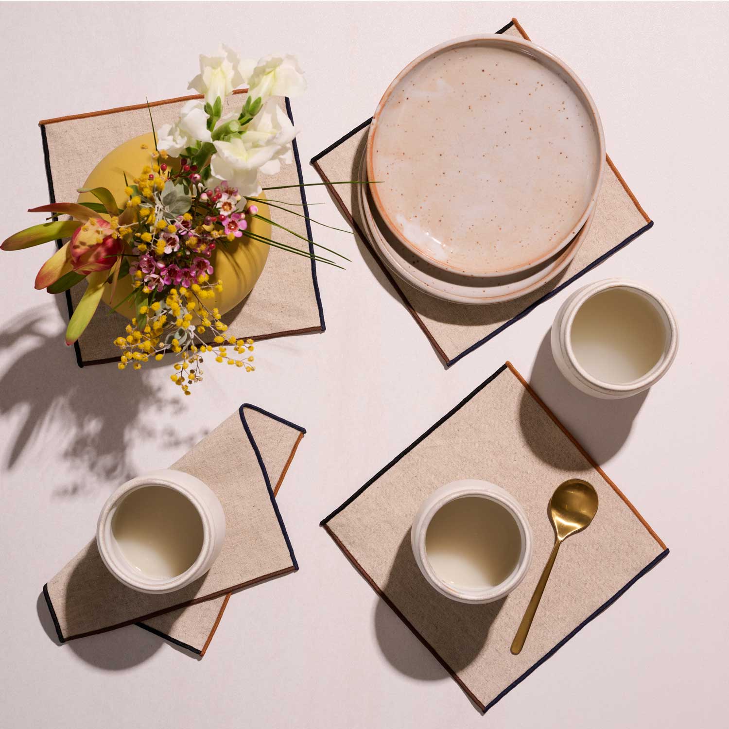 Dune Appetizer Napkins | Set of 4