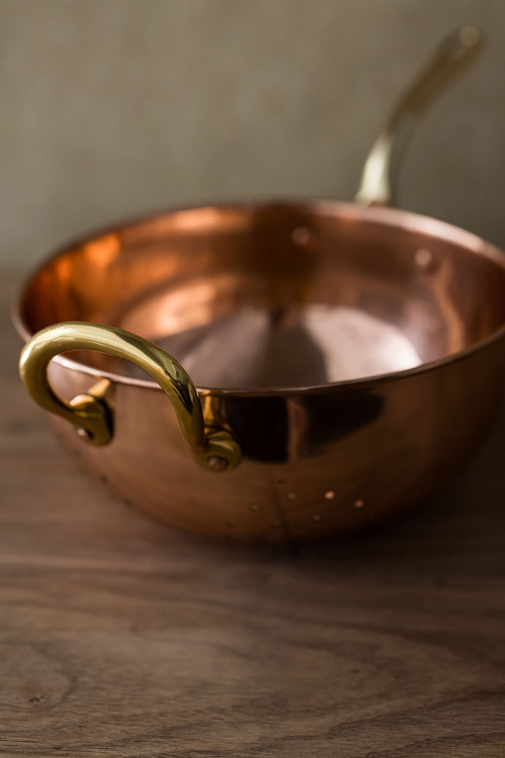 Galley & Fen Copper Colander | Heirloom Boulevard