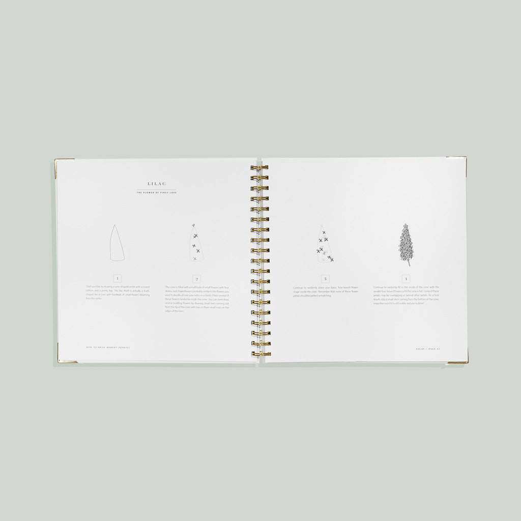 How To Draw Modern Florals (Spiral Bound) | Heirloom Boulevard