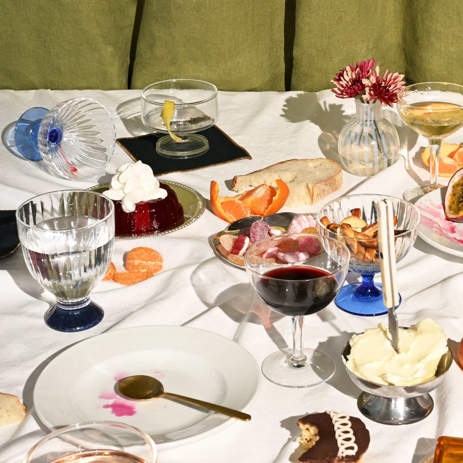 ATELIER SAUCIER Tinsel Cocktail Napkins | Set of 4 | Heirloom Boulevard