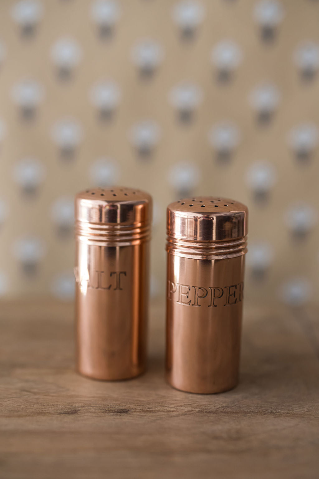 Galley & Fen Copper Salt & Pepper Shakers | Heirloom Boulevard