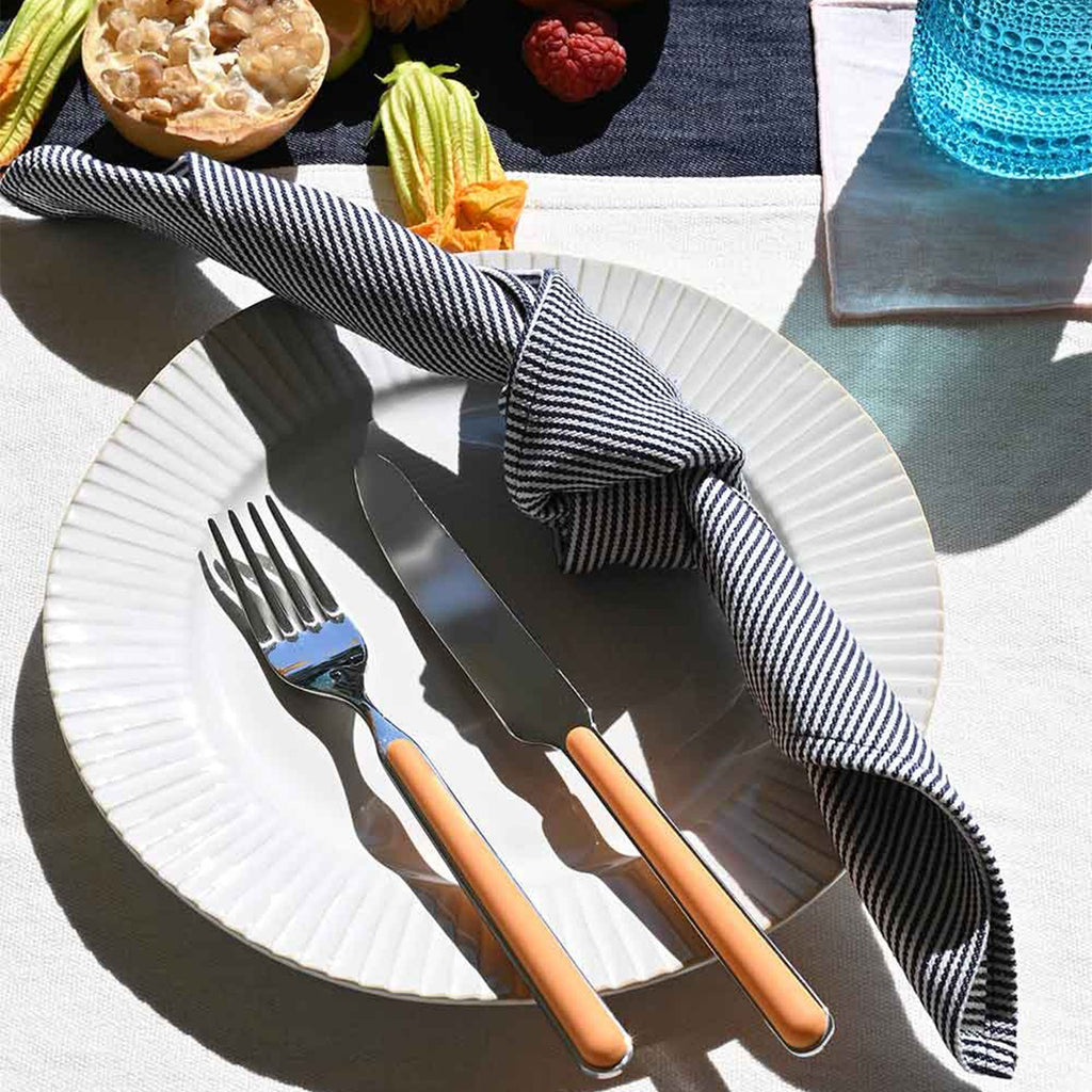 ATELIER SAUCIER Hickory Stripe Napkins | Set of 4 | Heirloom Boulevard