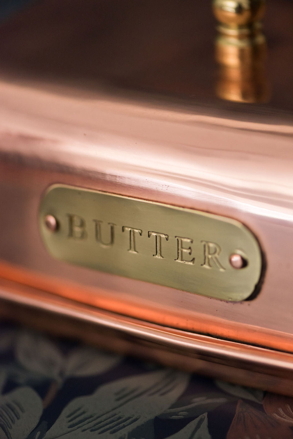 Galley & Fen Copper Butter Dish | Heirloom Boulevard