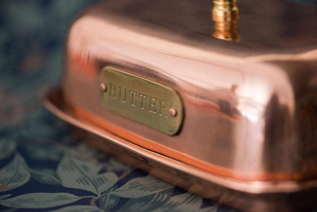 Galley & Fen Copper Butter Dish | Heirloom Boulevard