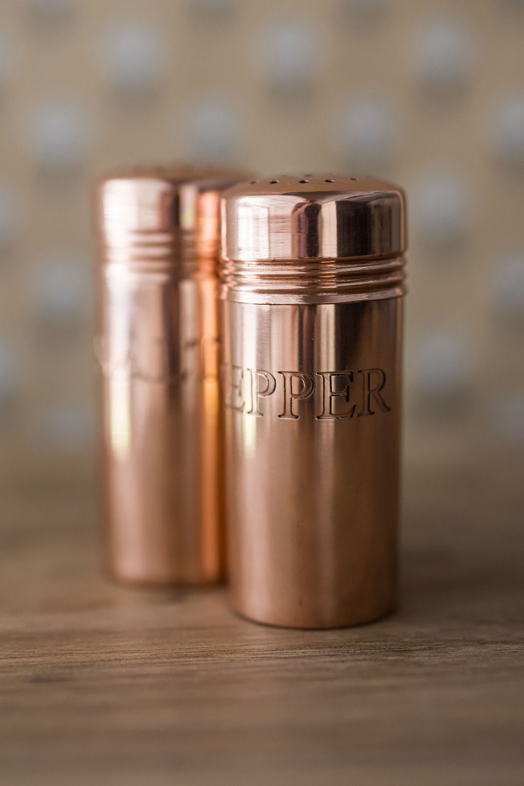 Galley & Fen Copper Salt & Pepper Shakers | Heirloom Boulevard