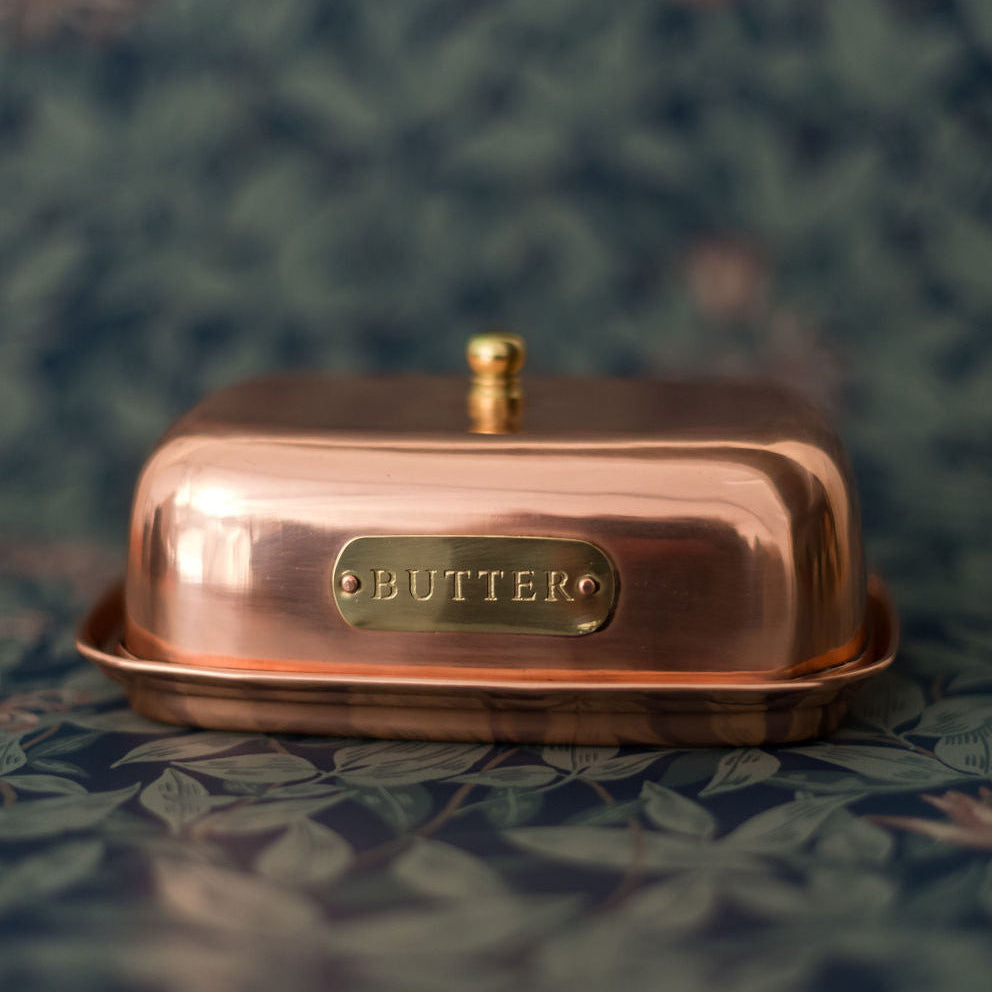 Galley & Fen Copper Butter Dish | Heirloom Boulevard