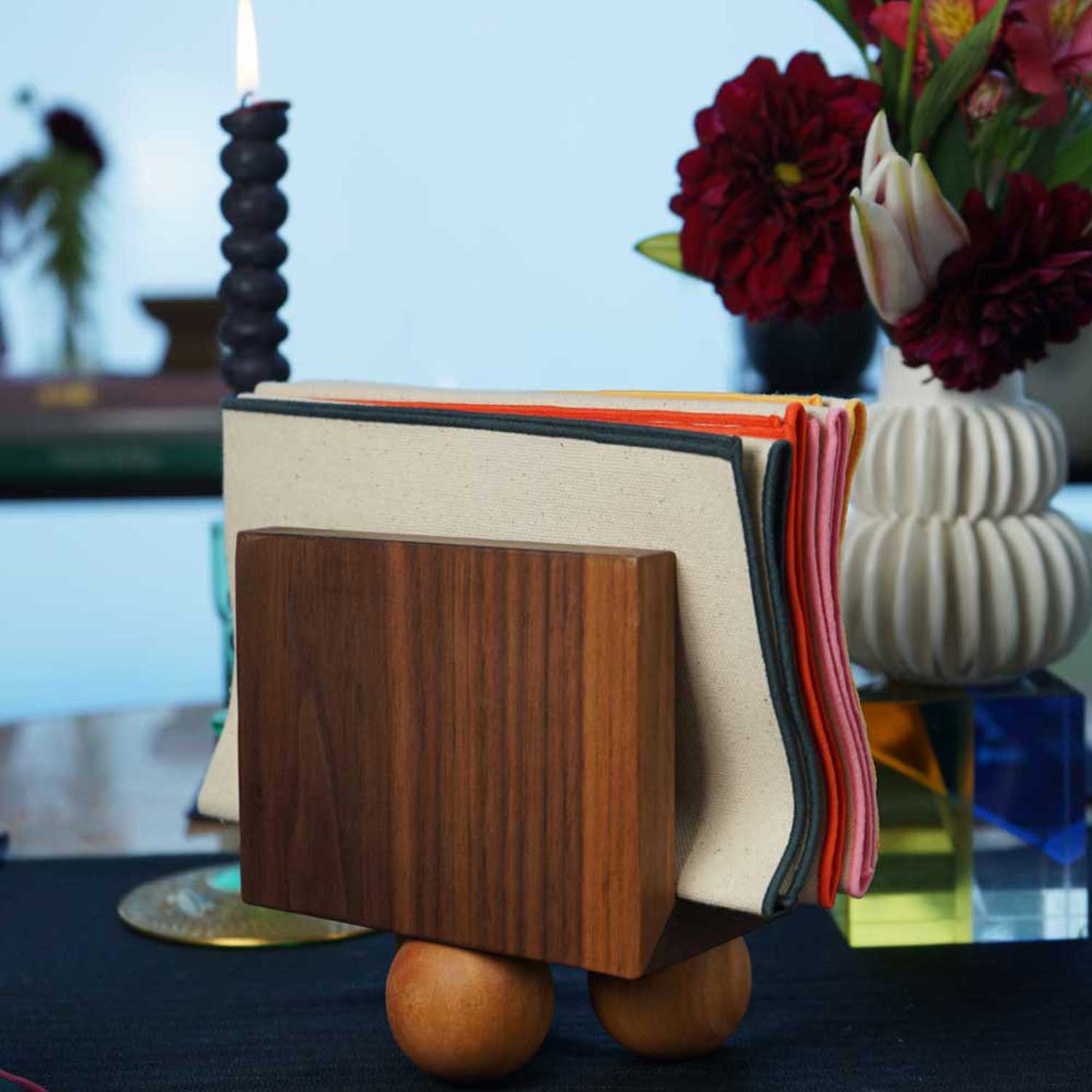 ATELIER SAUCIER Les Trois Napkin Holder | Heirloom Boulevard