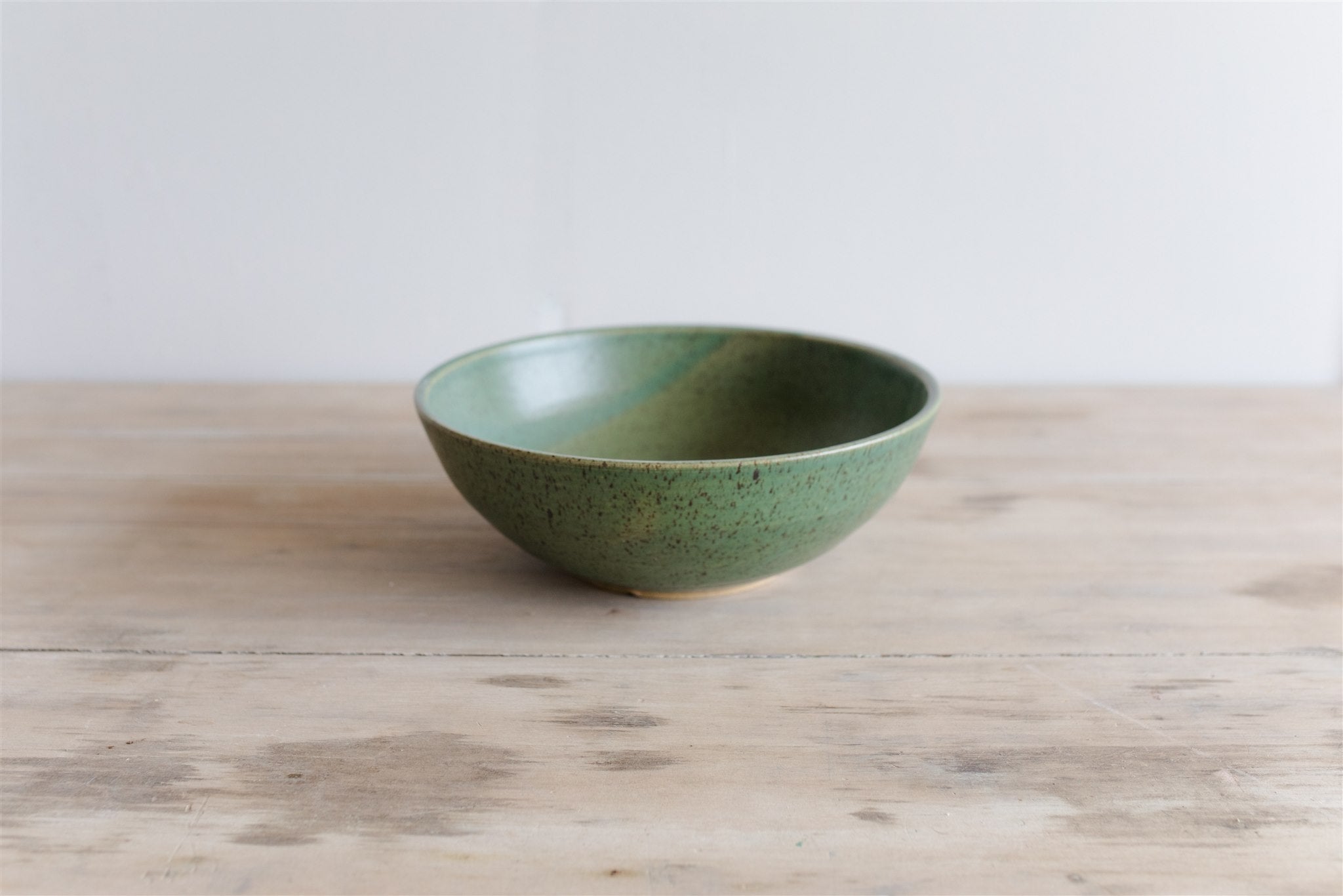 KJ Pottery Serving Bowl Fern | Heirloom Boulevard
