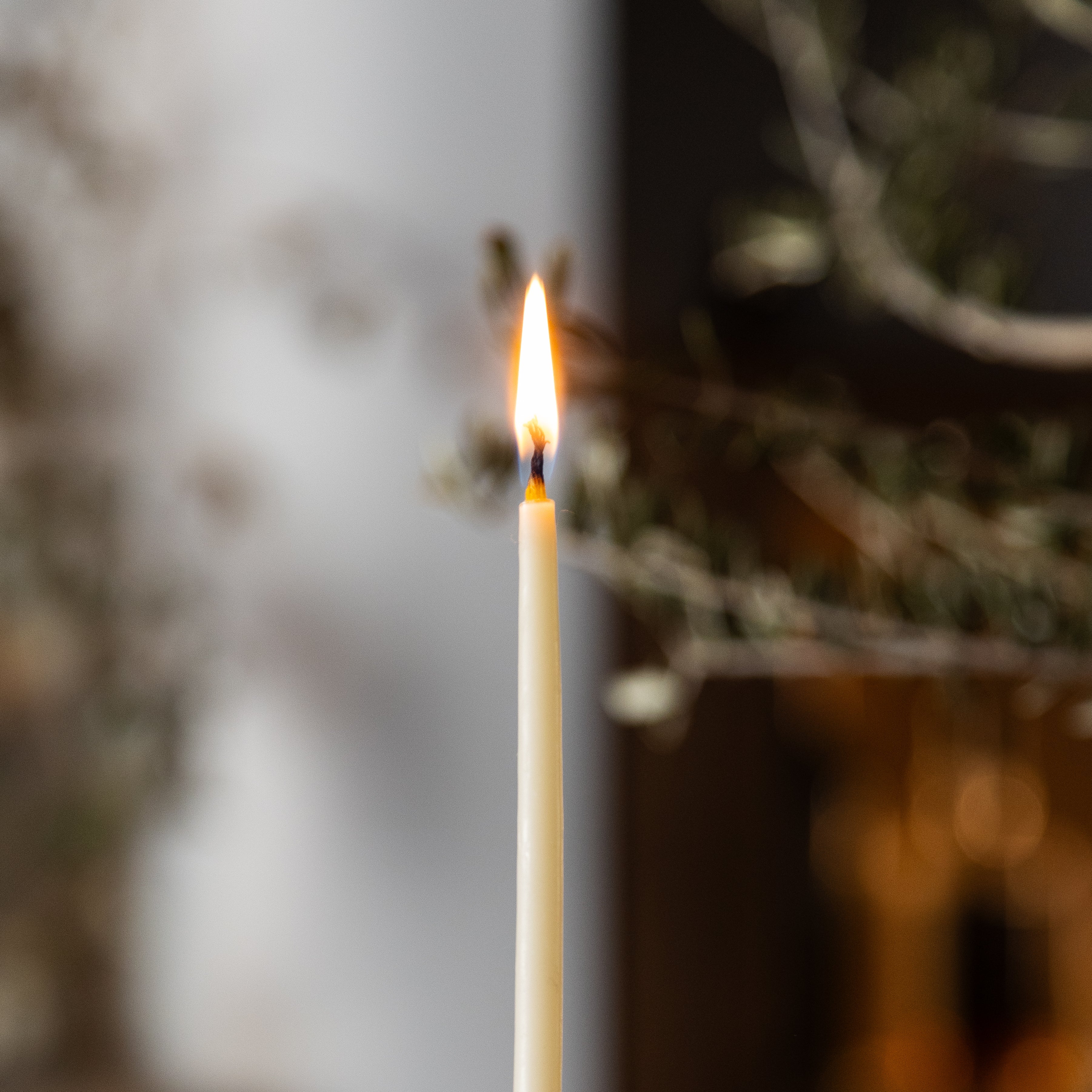 Out of the Blue Melissa Beeswax Thin Tapers - Pack of 15 | Heirloom Boulevard