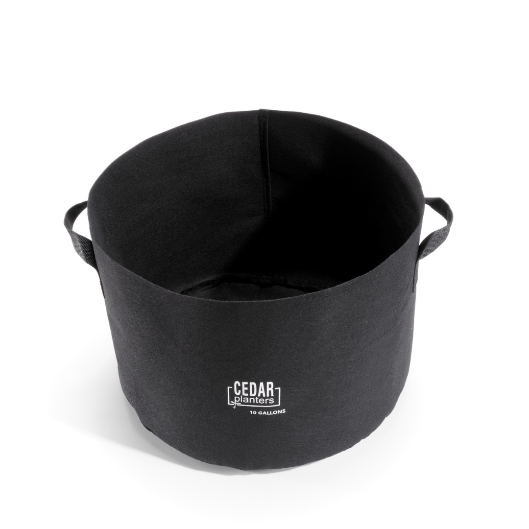 Cedar Planters Grow Bag (10 Gallon) | Heirloom Boulevard