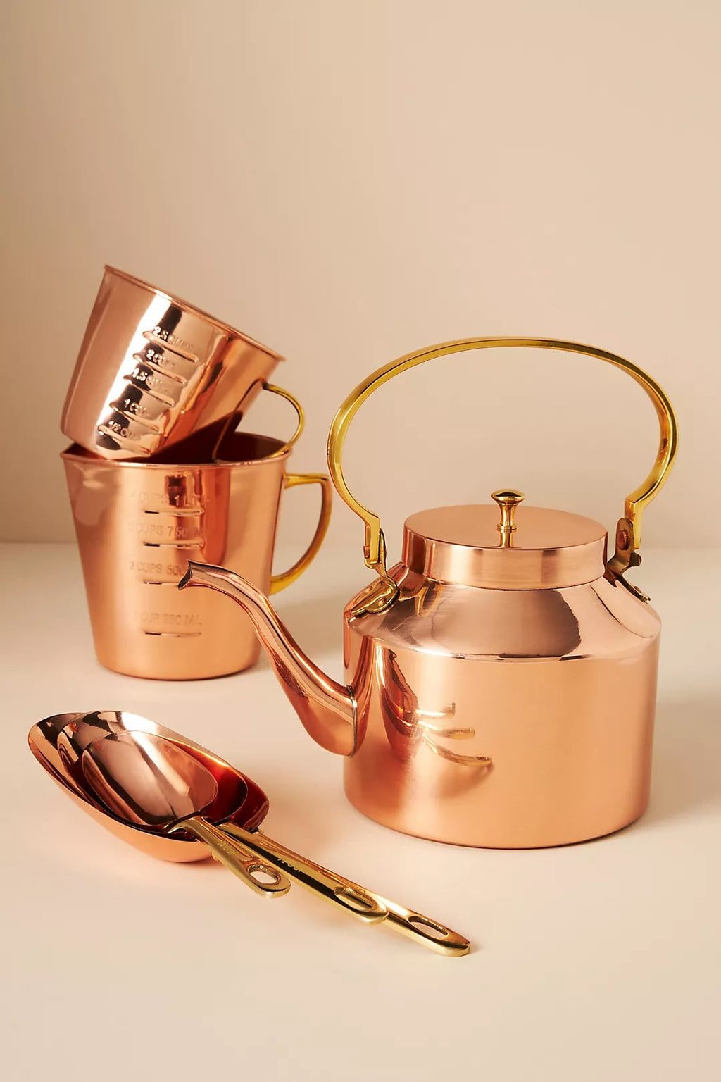 Galley & Fen Copper Measuring Scoops | Heirloom Boulevard