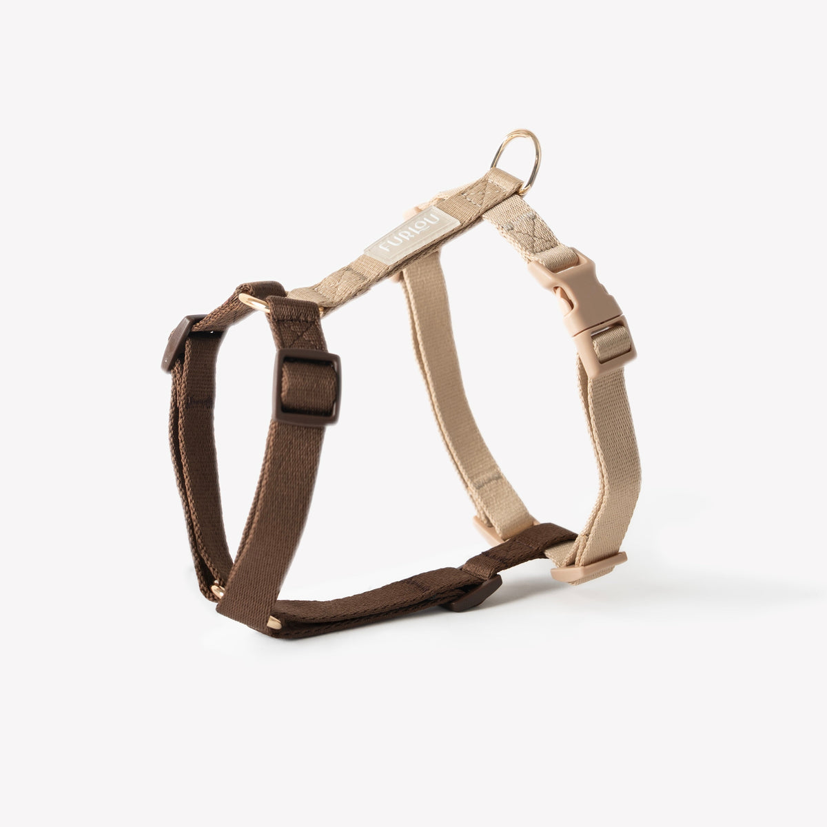 Brown and Tan - Dog Harness FURLOU | Heirloom Boulevard