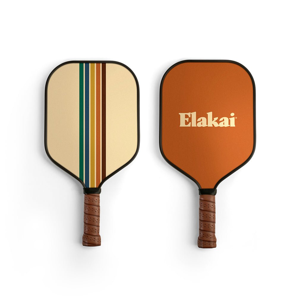 Elakai 16MM Retro Stripes Pickleball Paddle | Heirloom Boulevard