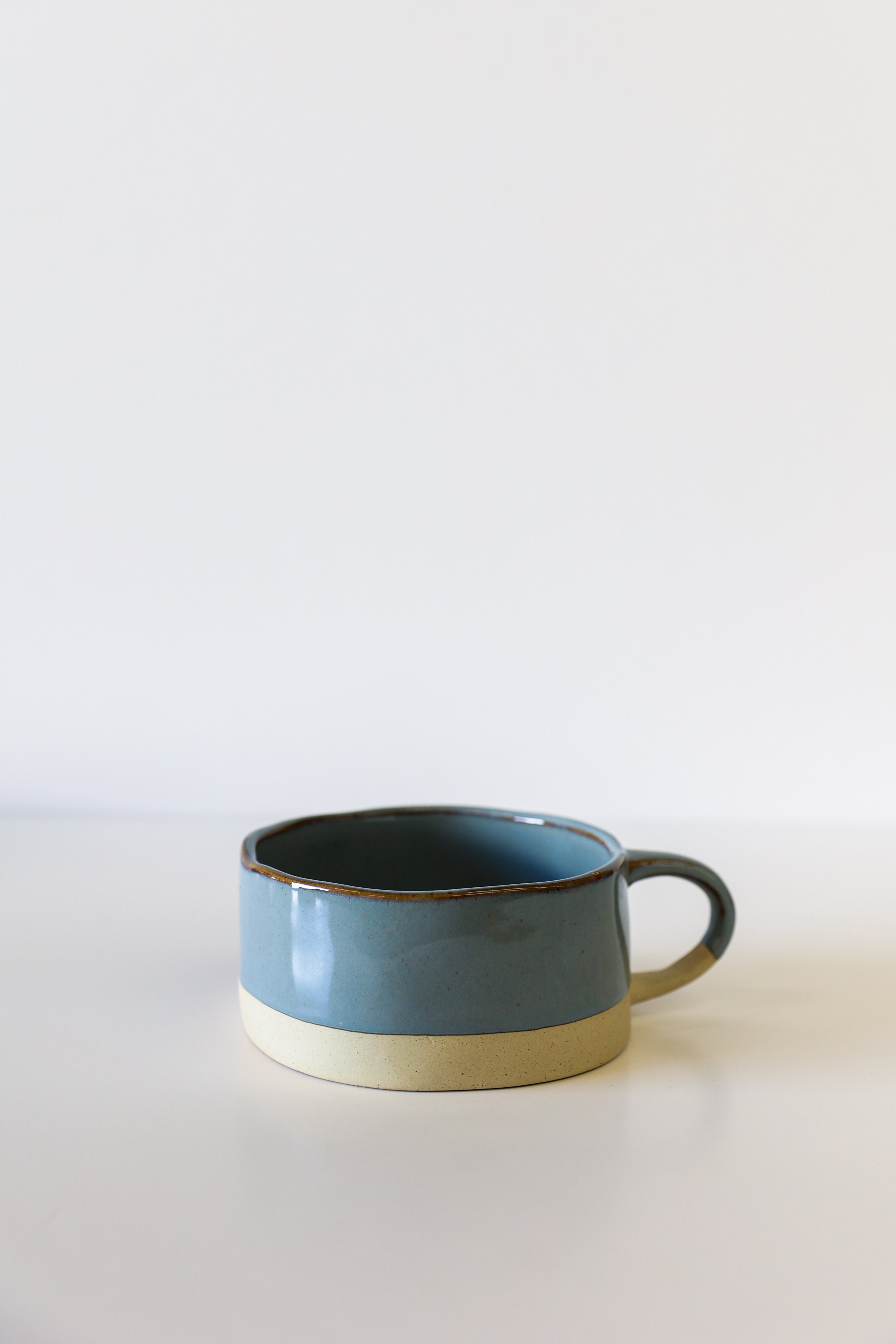 Glazed Garage Ceramics Avalon Soup Bowl | Waterfall (Set of 2) | Heirloom Boulevard