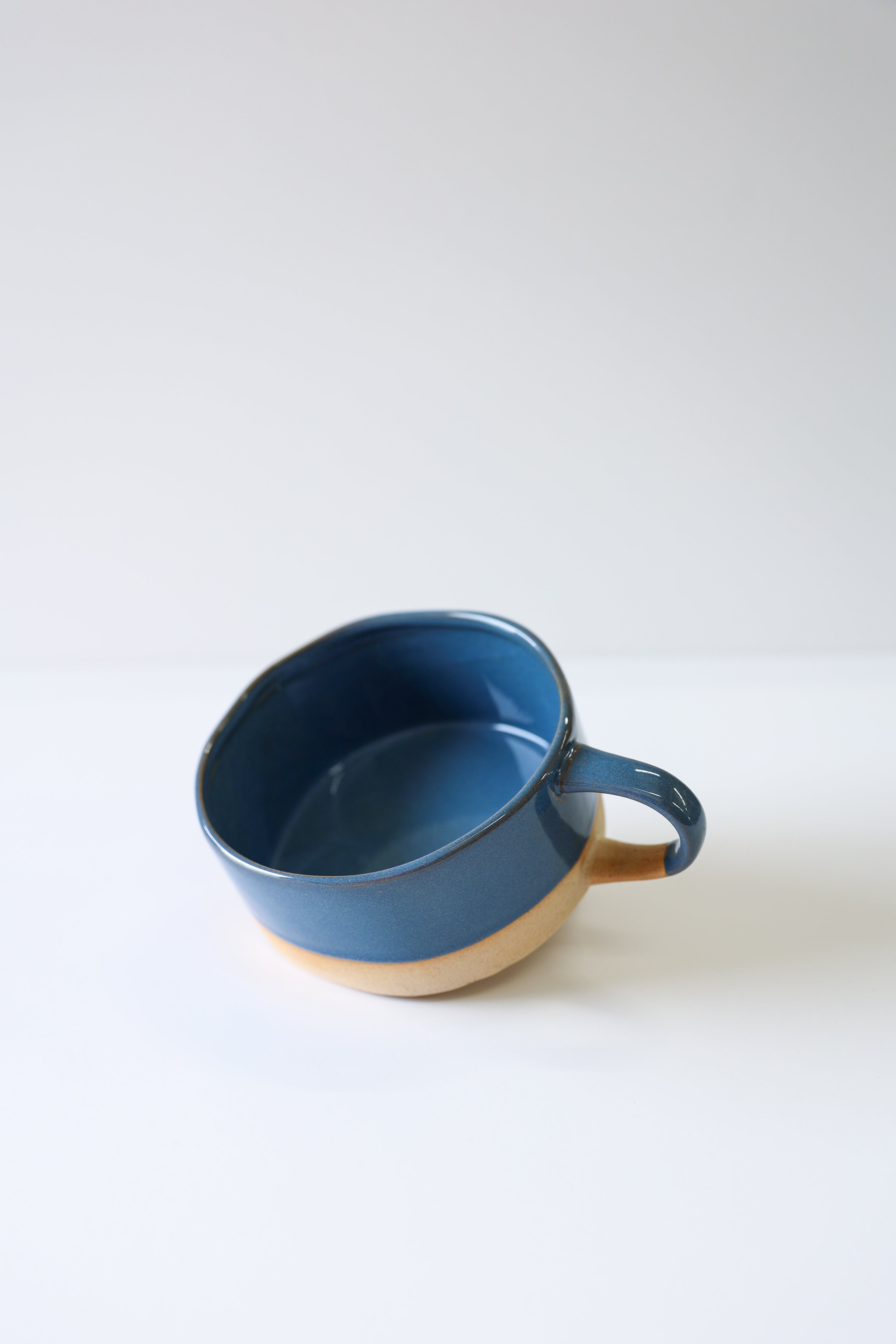 Glazed Garage Ceramics Avalon Soup Bowl | Deep Sea (Set of 2) | Heirloom Boulevard