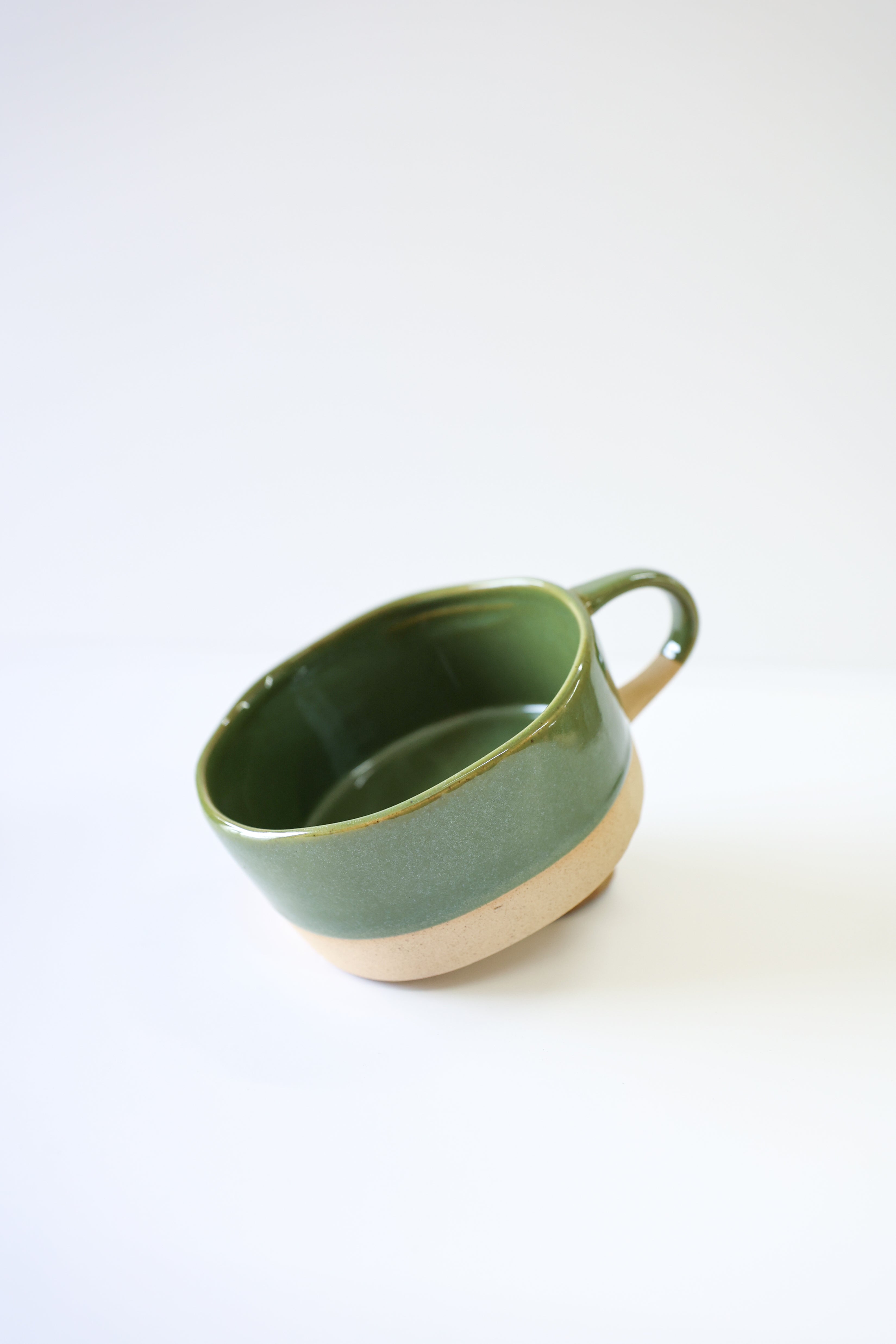 Glazed Garage Ceramics Avalon Soup Bowl | Moss (Set of 2) | Heirloom Boulevard