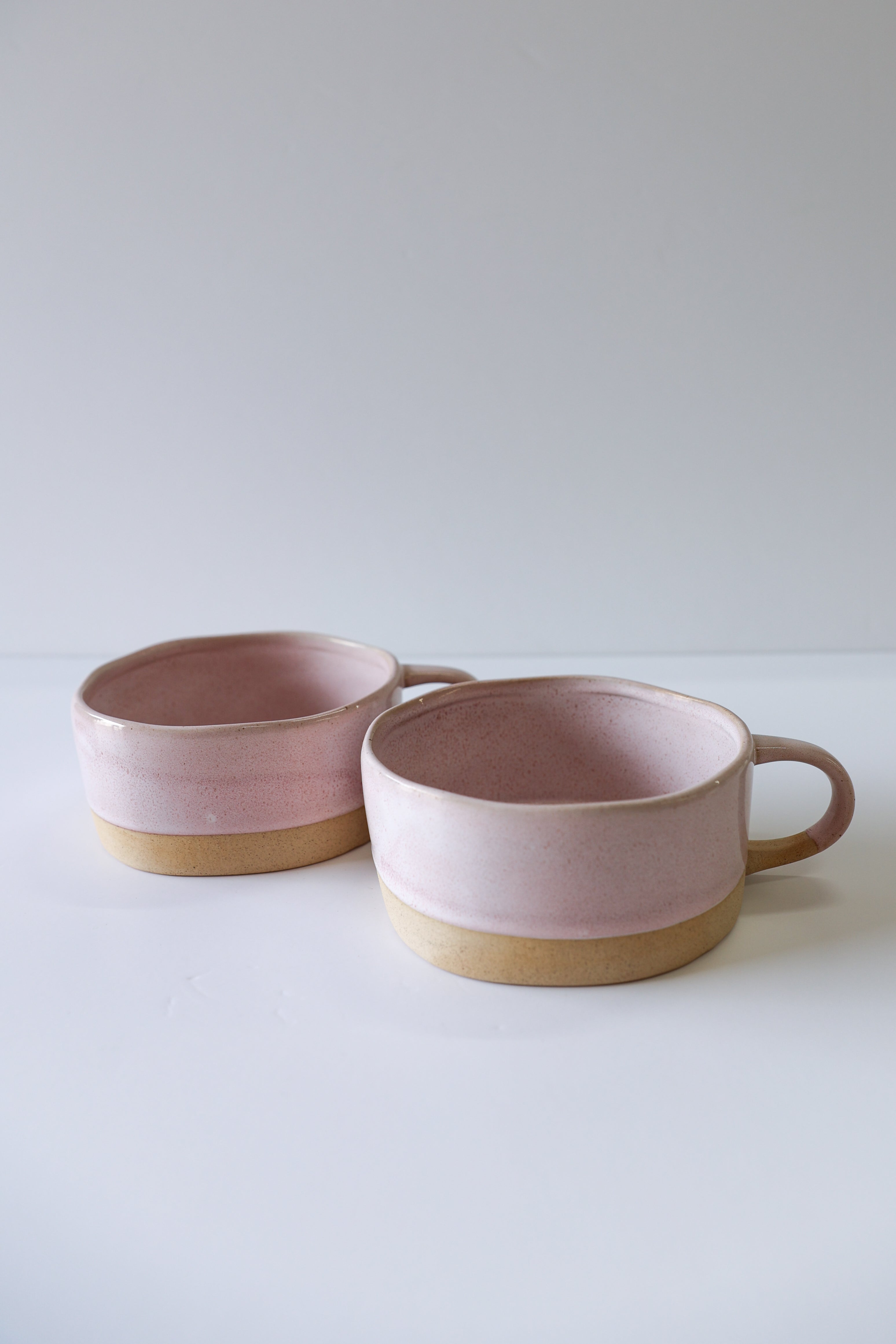 Glazed Garage Ceramics Avalon Soup Bowl | Seashell (Set of 2) | Heirloom Boulevard