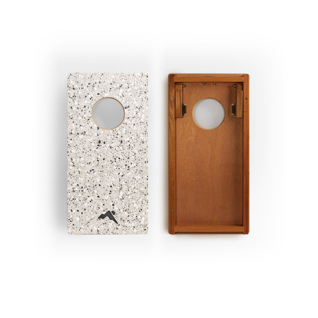 1ft x 2ft Graphic Travel Cornhole Set | Modern Play Collection | Heirloom Boulevard
